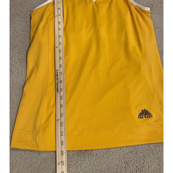 NWT Adidas Sleeveless Golf Top in Tangerine - Picture 8 of 9